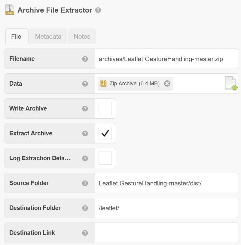 Archive File Extractor